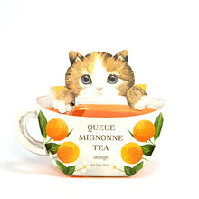 画像をギャラリービューアに読み込む, かわいい子猫のフレーバーティー　オレンジ　３箱セット（１箱４包入り）
